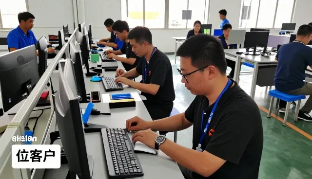 厂房车间中的技术开发优势展示